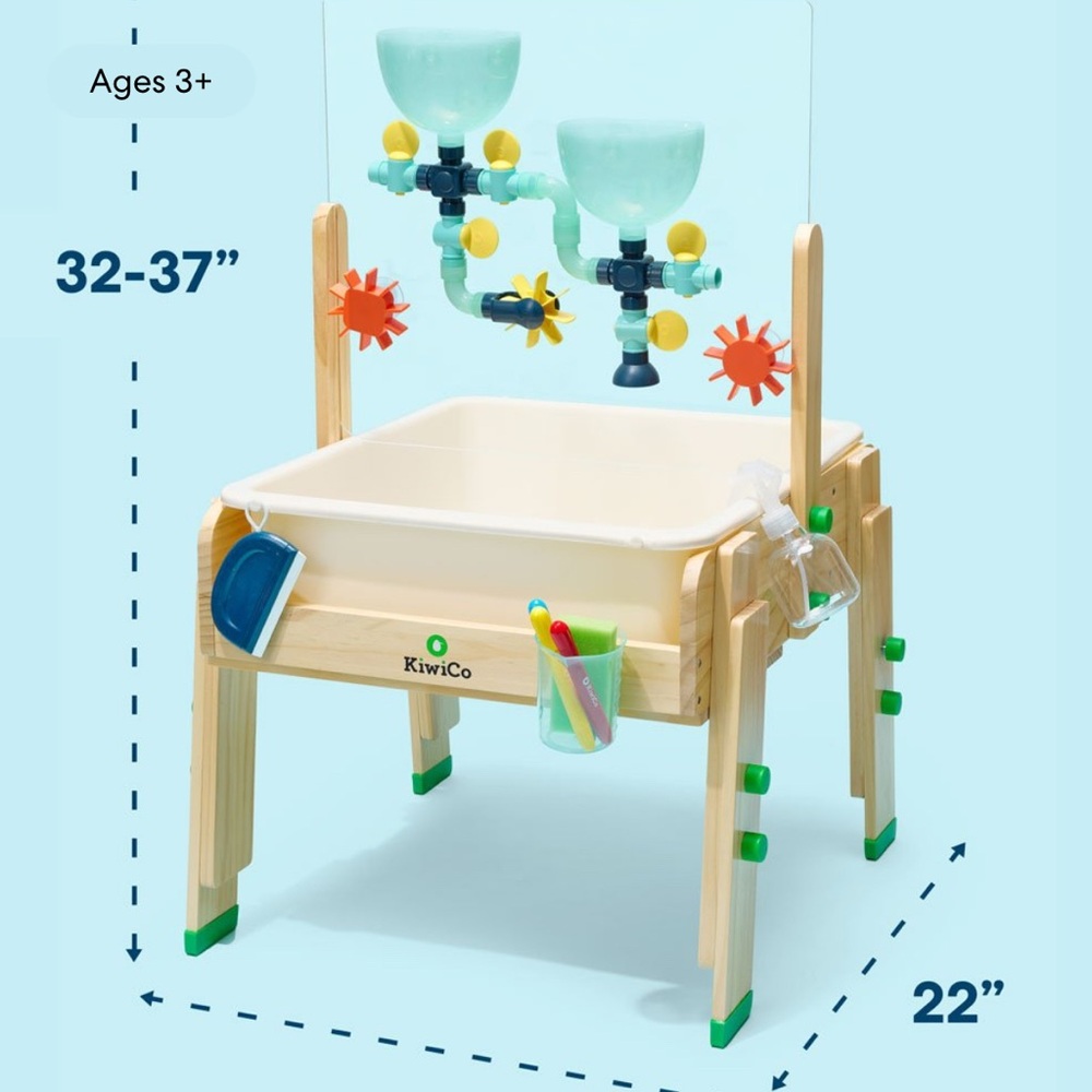 Kiwi Crate Water and Sand Sensory Table